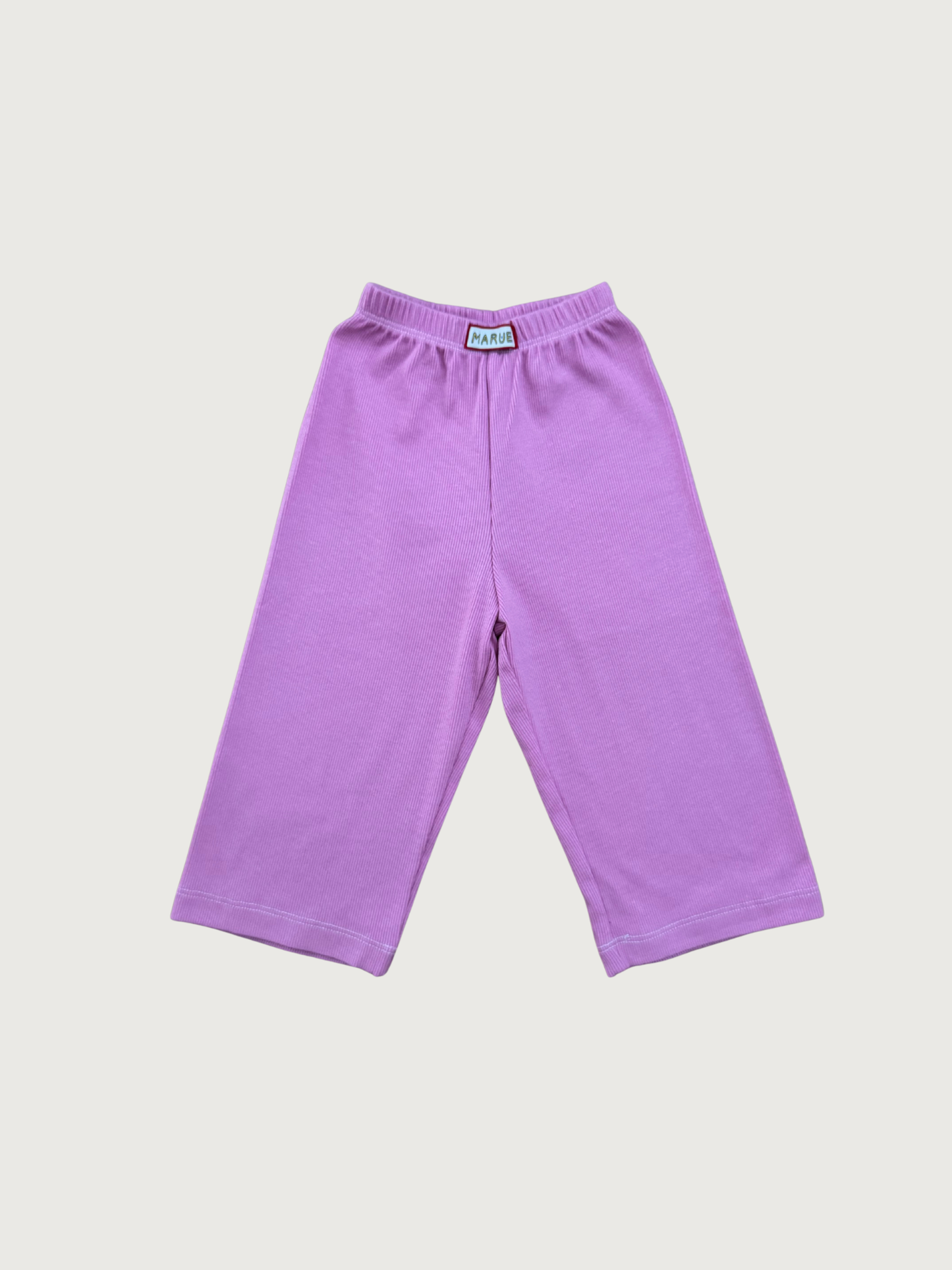 Three- quarter matching rib sleeve set